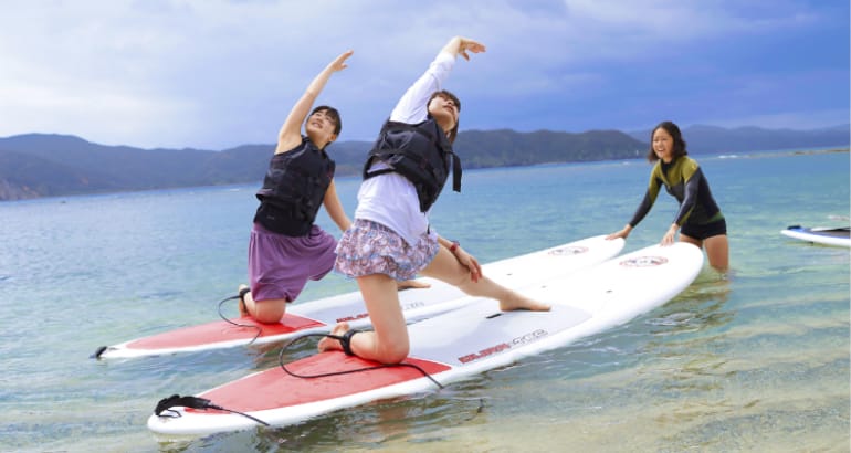 大自然からエネルギーチャージ！奄美大島でのSUPで贅沢なひと時を